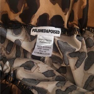 Polished & Poised Animal Print Dress